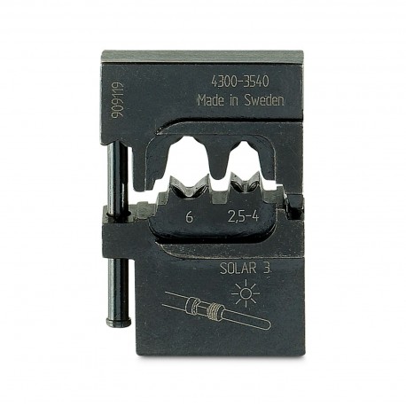 CRIMPFOX-M SR 6-1/DIE 1212471 PHOENIX CONTACT Matriz para conector solar MC3, introducción lateral, 2,5 ... ..