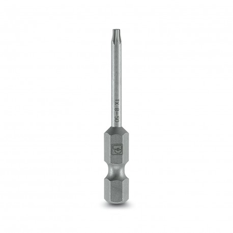 SF-BIT-TX 8-50 1212570 PHOENIX CONTACT Punta de tornillo, Torx®, accionamiento E6,3-1/4 , tamaño: TX 8 x 50 ..