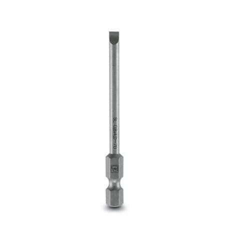 SF-BIT-SL 0,8X4,0-70 1212572 PHOENIX CONTACT Punta de tornillo, plana, accionamiento E6,3-1/4 , tamaño: 0,8 ..
