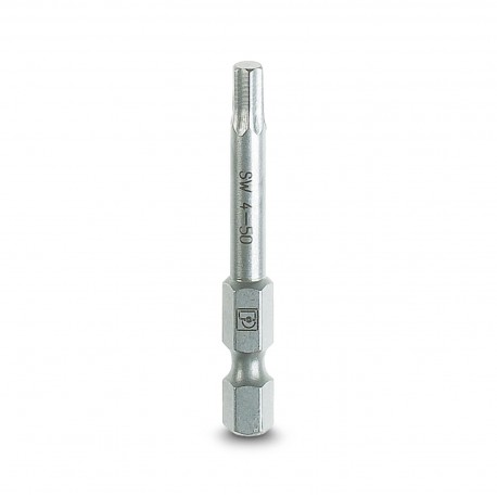 SF-BIT-HEX 4-50 1212648 PHOENIX CONTACT Punta para tornillo, hexagonal, accionamiento E6,3-1/4 , tamaño: hex..
