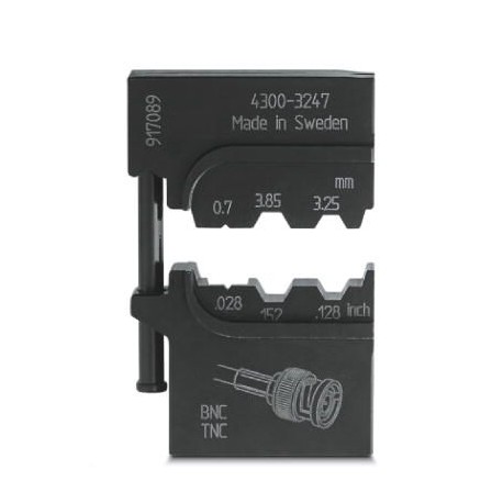 CRIMPFOX-M CX-5/DIE 1212746 PHOENIX CONTACT Matriz, para Crimpfox-M, para conector enchufable coaxial