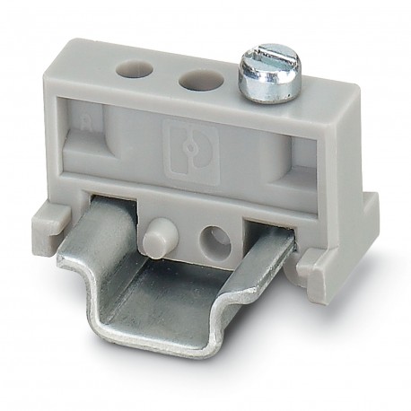 E/MBK 1401637 PHOENIX CONTACT Soporte final, anchura: 6,2 mm, color: Gris
