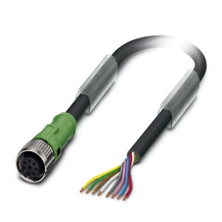 SAC-8P- 5,0-PUR/FS SCO 1401691 PHOENIX CONTACT Cable para sensores/actuadores, 8-polos, PUR sin halógenos, n..