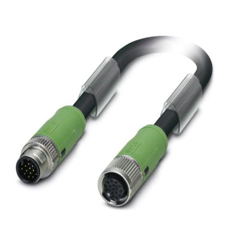 SAC-17P-MS/5,0-35T/FS SH SCO 1402421 PHOENIX CONTACT Cable para sensores/actuadores, 17 polos, PUR/PVC, negr..