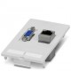 SI-FP-R1A-D1A 1404496 PHOENIX CONTACT Placa frontal de datos con insertos de contactos, plástico con chapa p..