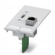 SI-FP-R1A-U1A 1404499 PHOENIX CONTACT Placa frontal de datos con insertos de contactos, plástico con chapa p..