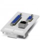 SI-FP-R1A-D1B-D3B 1404502 PHOENIX CONTACT Placa frontal de datos con insertos de contactos, plástico, 1 x RJ..