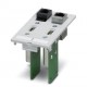 SI-FP-R1A-R2A-2U1A 1404503 PHOENIX CONTACT Placa frontal de datos con insertos de contactos, plástico con ch..