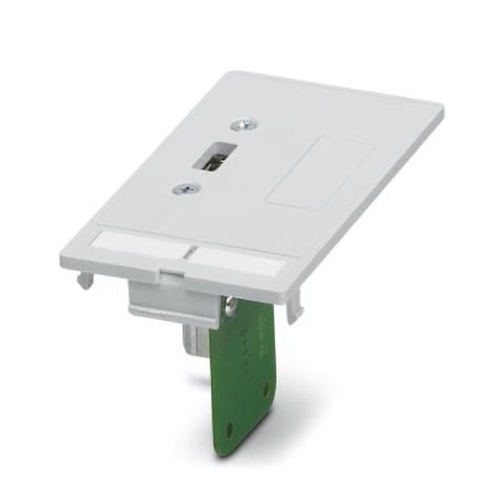SI-FP-U1A 1404505 PHOENIX CONTACT Placa frontal con insertos de contactos, plástico con chapa de pantalla, 1..