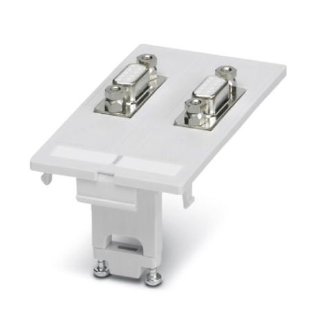 SI-FP-2D1D 1404510 PHOENIX CONTACT Placa frontal, índice de protection: IP20, material: PBT