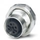 SACC-DSI-M12FS-4CON-L180 VA 1404974 PHOENIX CONTACT Conector enchufable de montaje incorp.