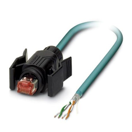 VS-IP67/B-OE-93E-LI/5,0 1405714 PHOENIX CONTACT Cable Ethernet confeccionado, CAT5e, apantallado, 2 pares, A..