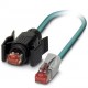 VS-IP67/B-IP20-93E-LI/2,0 1405950 PHOENIX CONTACT Собранный кабель, CAT5e, экранированный, 2 пары Ethernet, ..