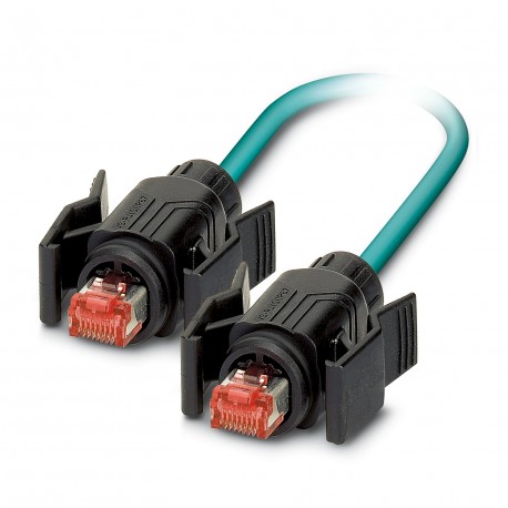 VS-IP67/B-IP67/B-93E-LI/5,0 1406289 PHOENIX CONTACT Cable Ethernet confeccionado, CAT5e, apantallado, 2 pare..