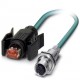 1406399 PHOENIX CONTACT Cable Ethernet confeccionado, CAT5e, apantallado, 2 pares, AWG 26 flexible (7 hilos)..