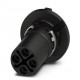 SACC-CI-M12FSS-4CON-L180 THR PE 1406409 PHOENIX CONTACT Conector de montagem