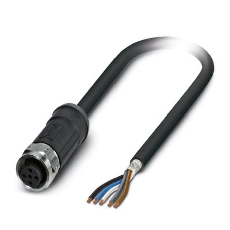 SAC-5P- 2,0-28X/M12FS SH OD 1407266 PHOENIX CONTACT Sensor/actuator cable