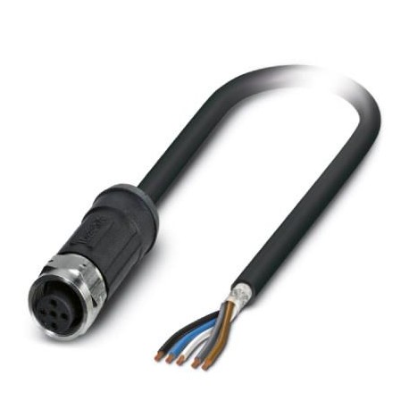 SAC-5P- 5,0-28X/M12FS SH OD 1407267 PHOENIX CONTACT Sensor/actuator cable