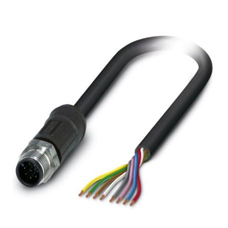 SAC-8P-M12MS/10,0-28X OD 1407273 PHOENIX CONTACT Cable para sensores/actuadores