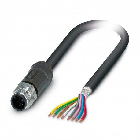 SAC-8P-M12MS/10,0-28X SH OD 1407281 PHOENIX CONTACT Кабель для датчика / исполнительного элемента