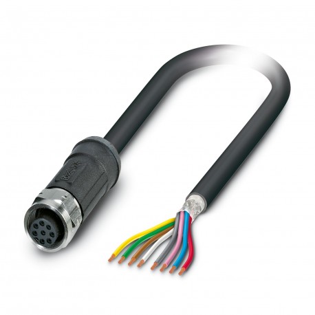 SAC-8P- 5,0-28X/M12FS SH OD 1407283 PHOENIX CONTACT Кабель для датчика / исполнительного элемента
