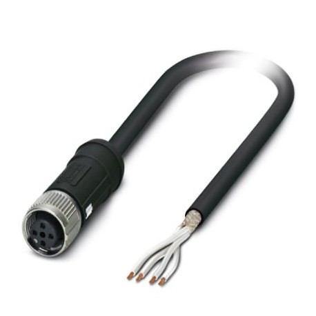 SAC-4P- 2,0-28R/FS SCO RAIL 1407317 PHOENIX CONTACT Cabo sensor/atuador