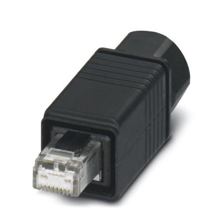 CUC-V04-RJ45-POBK-8 1407413 PHOENIX CONTACT разъем RJ45, IP65 / 67, с двухтактной блокировкой (опция 4), пла..