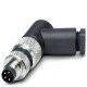 SACC-M 8MR-4CON-M-SW 1407585 PHOENIX CONTACT Conector, Universal, 4-polos, Conector macho acodado M8, codifi..