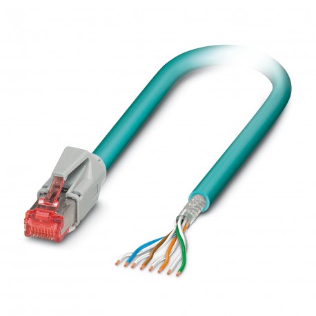VS-IP20-OE-94B-LI/5,0 1407699 PHOENIX CONTACT Cable Ethernet confec., apantallado, 4 pares, AWG 26 flexible ..