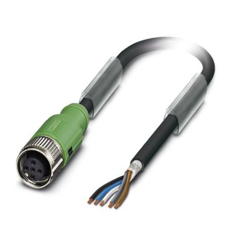 SAC-5P- 5,0-PUR/FS SH SCO 1407789 PHOENIX CONTACT Cable para sensores/actuadores, 5-polos, PUR sin halógenos..