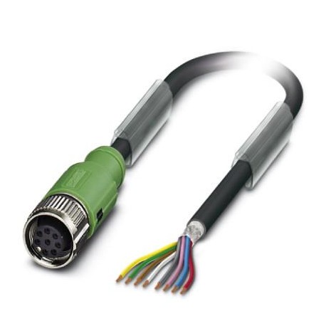 SAC-8P- 5,0-PUR/FS SH SCO 1407794 PHOENIX CONTACT Cable para sensores/actuadores, 8-polos, PUR sin halógenos..