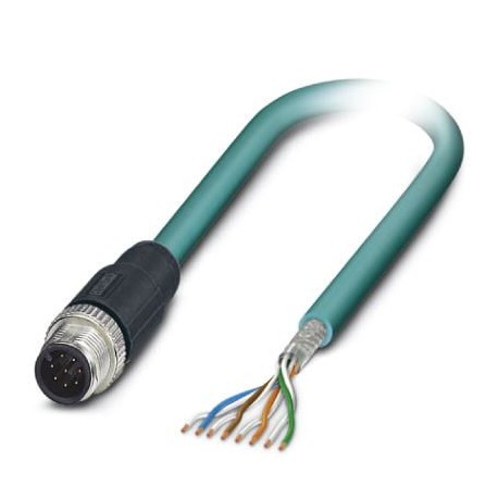 VS-M12MS-OE-94B-LI/5,0 1407848 PHOENIX CONTACT Cable de red