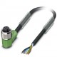 SAC-5P- 1,5-PUR/M12FR BK 1408340 PHOENIX CONTACT Câbles pour capteurs/actionneurs