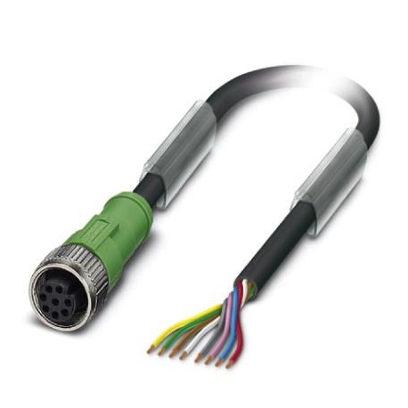 SAC-8P- 5,0-240/M12FS 0,34 1408856 PHOENIX CONTACT Cable para sensores/actuadores