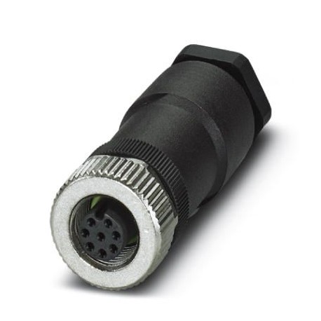 SACC-M12FS-8CON-PG11-M 1410665 PHOENIX CONTACT Conector, Universal, 8-polos, Hembra de conexión recto M12, c..