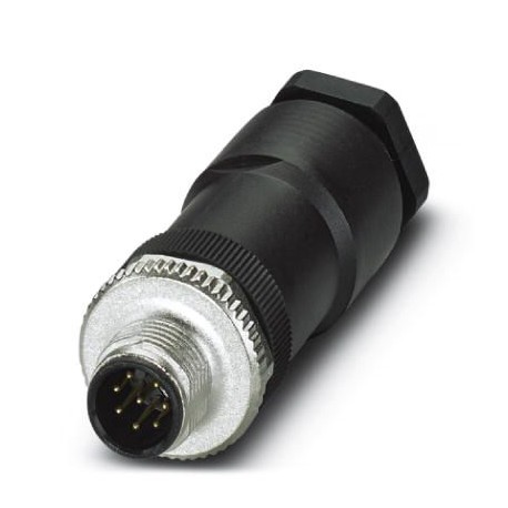 SACC-M12MS-8CON-PG11-M 1410666 PHOENIX CONTACT Conector, Universal, 8-polos, Conector macho recto M12, codif..