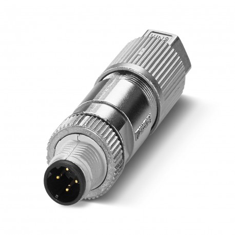 SACC-M12MSD-4QO SH PN 1411068 PHOENIX CONTACT Conector para datos, PROFINET CAT5 (100 MBit/s), 4-polos, sin ..