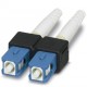 FOC-C-SCDU-GOF-SM-PC/10 1411303 PHOENIX CONTACT Conector de fibra óptica