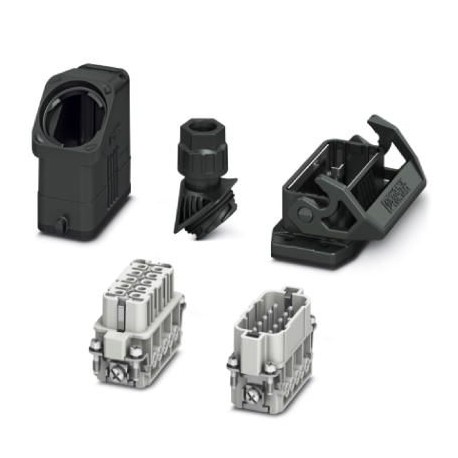 HC-EVO-A10UT-BWS-HH-M20-PLRBK 1411356 PHOENIX CONTACT Set de conectores EVO, A10, carcasa de plástico, forma..