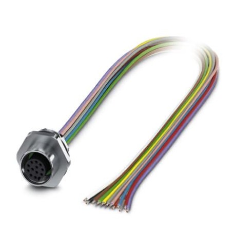 SACC-E-M12FS-8P-M16XL/0,5 1411573 PHOENIX CONTACT Conector de montagem