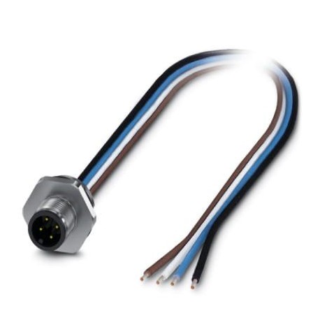 SACC-E-M12MS-4P-M16XL/0,5 1411577 PHOENIX CONTACT Conector de montagem