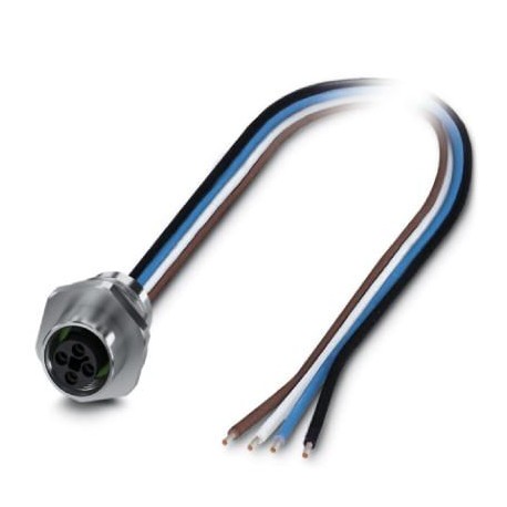SACC-E-M12FST-4P-M16XL/0,5 1411606 PHOENIX CONTACT Conector de montagem