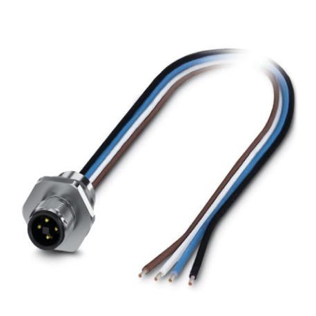 SACC-E-M12MST-4P-M16XL/0,5 1411608 PHOENIX CONTACT Conector de montagem