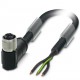 SAC-3P- 1,0-PVC/FRS PE SCO 1411648 PHOENIX CONTACT Cable de potencia, 3-polos, PVC, negro, extremo de cable ..