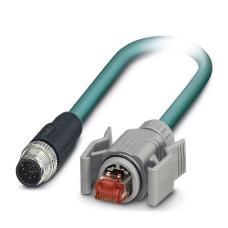 VS-M12MS-IP67-94B-LI/5,0 1412202 PHOENIX CONTACT Cable de red