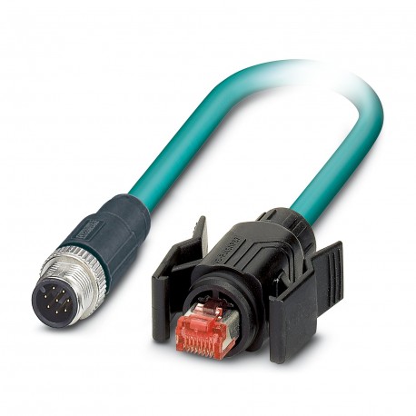 VS-M12MS-IP67/B-94B-LI/5,0 1412354 PHOENIX CONTACT Cable Ethernet confec., apantallado, 4 pares, AWG 26 flex..