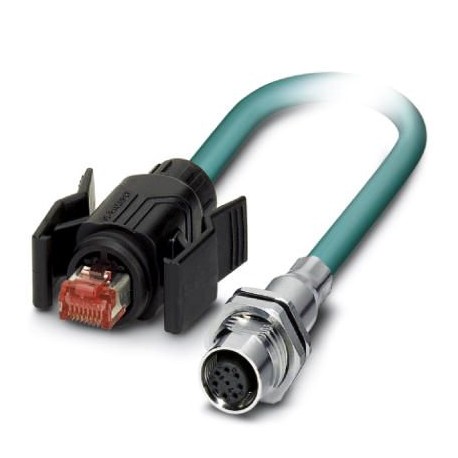 VS-M12FSBP-IP67/B-94B-LI/5,0 1412383 PHOENIX CONTACT Cavo di rete