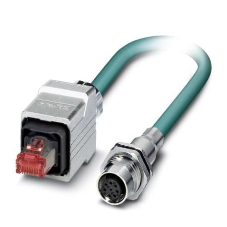 VS-M12FSBP-PPC/ME-94B-LI/5,0 1412503 PHOENIX CONTACT Cable Ethernet confec., apantallado, 4 pares, AWG 26 fl..
