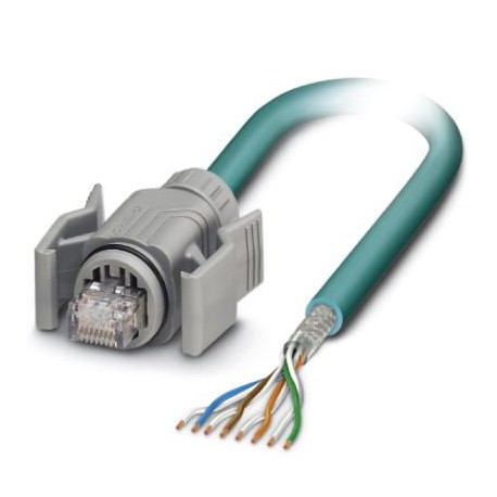 VS-IP67-OE-94C-LI/2,0 1412671 PHOENIX CONTACT Câble Ethernet préconfectionné, blindé, à 4 paires, AWG 26 com..