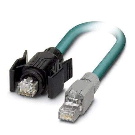 VS-IP67/B-IP20-94C-LI/2,0 1412914 PHOENIX CONTACT Assembled Ethernet cable, shielded, 4-pair, AWG 26 flexibl..